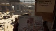Explore the marked building, optionally equipping the Blackshirt disguise to make traveling easier (Image via Bethesda/ YouTube@ Game Guides Channel)